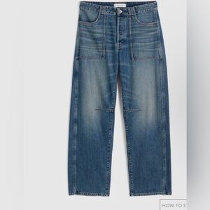 The Curvy Darted Barrel-Leg Jean Irmo WashRigid